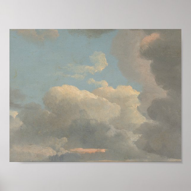 Póster Simon Denis - Cloud Study (Early Evening) (Frente)