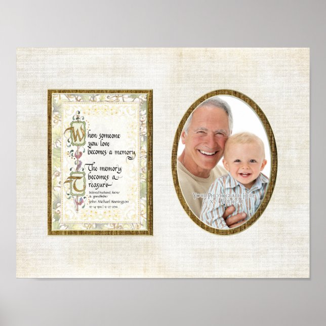 Póster Simpatía de la fotografía de memoria atesorada Per (Frente)