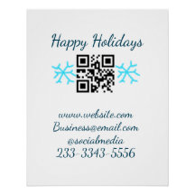 simple custom QR code add your name text  Classic