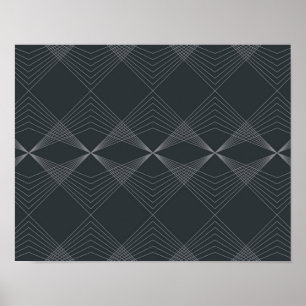 Póster Simple, elegant, chic, luxurious line graphic art