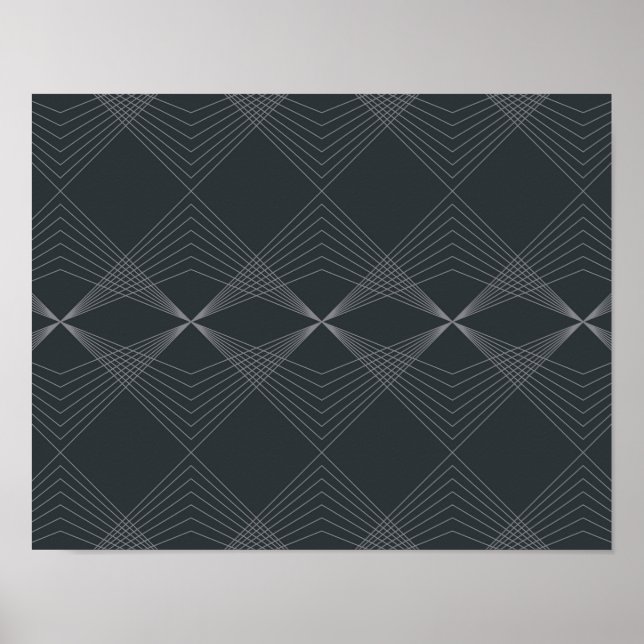 Póster Simple, elegant, chic, luxurious line graphic art (Frente)