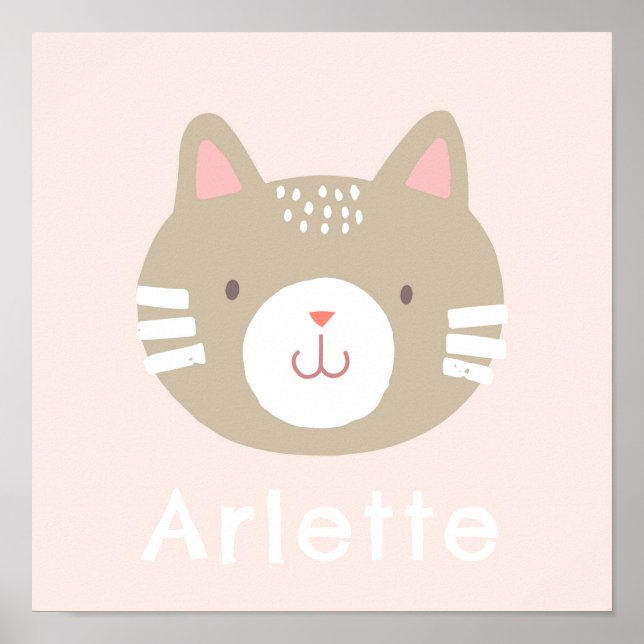 Póster Simple Kitty (Frente)