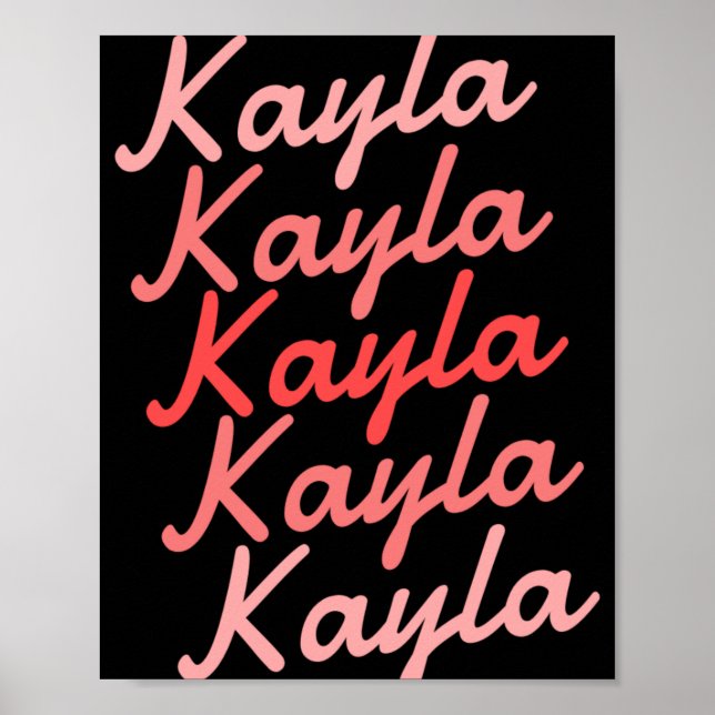 Póster Simple Modern Cool Tygraphy Name Toddler T Shirt  (Frente)