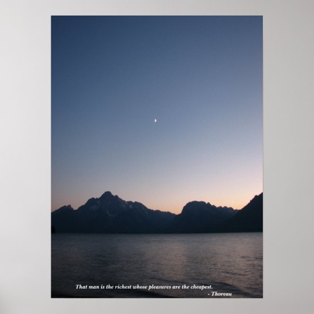 Póster Simple Pleasures poster (Frente)