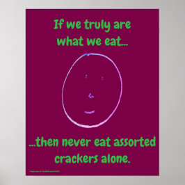 Póster "Simple Says-#2" funny, quote, witty 
