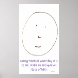 Póster "Simple Says-#4", funny, quote, humor