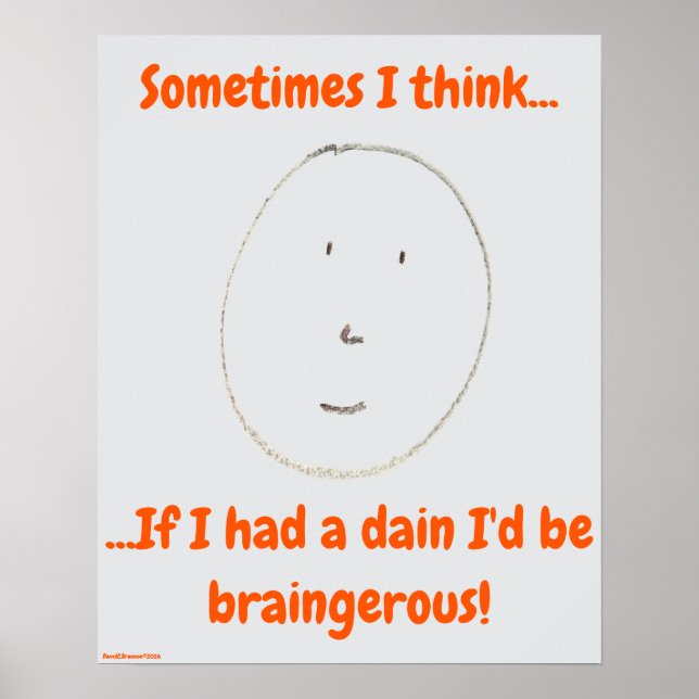 Póster "Simple Says...-#8" funny quote (Frente)