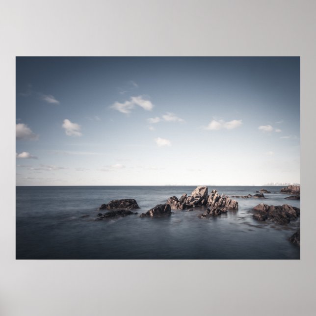 Póster Simple Seascape (Frente)
