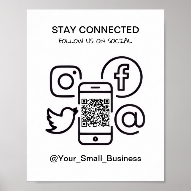 Póster Simple Social media Poster for Company - Promotion (Frente)