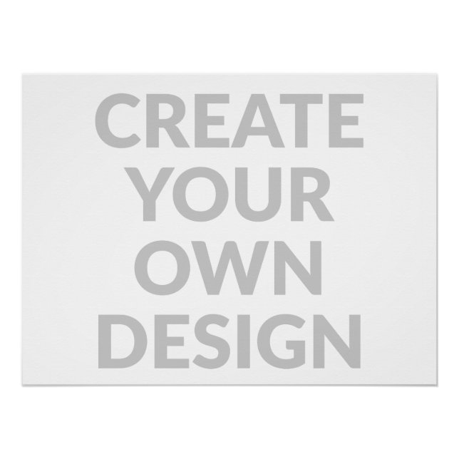 Póster Simplemente - Crea tu propio  (Anverso)