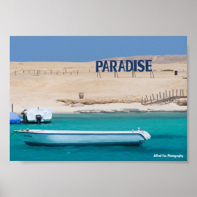 Póster Simplemente Paraíso (Frente)