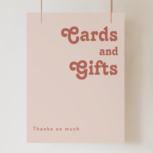 Póster Simples Vibraciones Retro | Tarjetas y Regalos Ros (Subido por el creador)