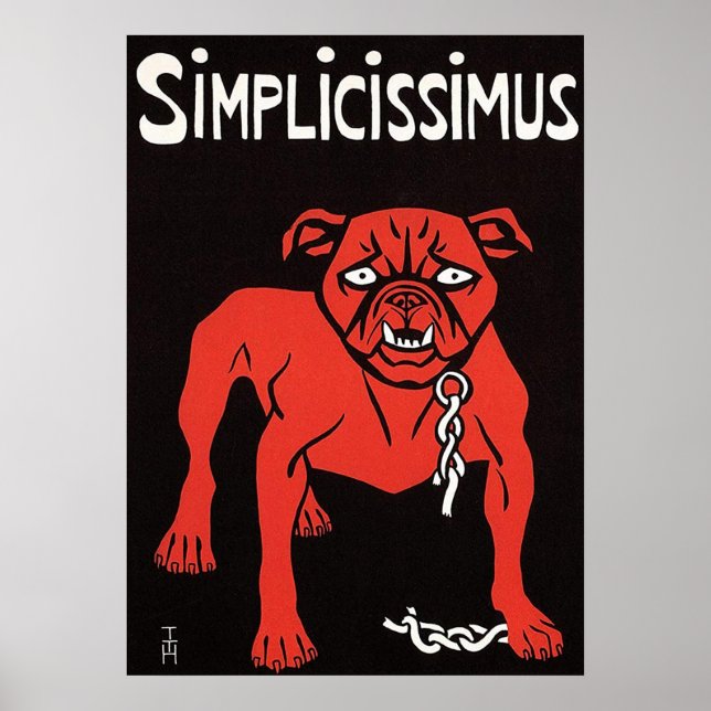 PÓSTER SIMPLICISSIMUS (Frente)