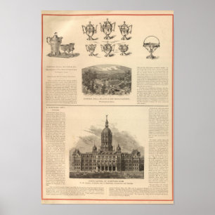 Póster Simpson, Hall, Miller y Compañía de Viajeros
