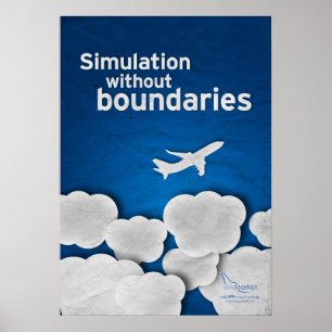 Póster Simulación sin límites
