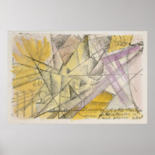 Póster Simultaneous Death in an airplane & at the railway