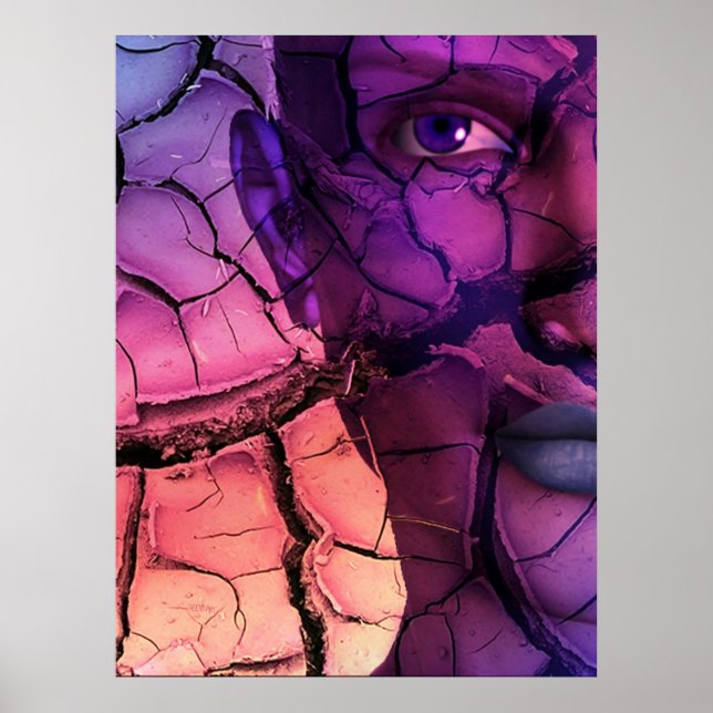 Póster Sin agua (Frente)