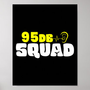 Póster Sin Audiencia - Sordo - Incapaz De Oír - Sordo Awa