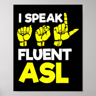 Póster Sin Audiencia - Sordo - Incapaz De Oír - Sordo Awa