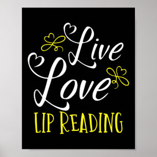 Póster Sin Audiencia - Sordo - Incapaz De Oír - Sordo Awa