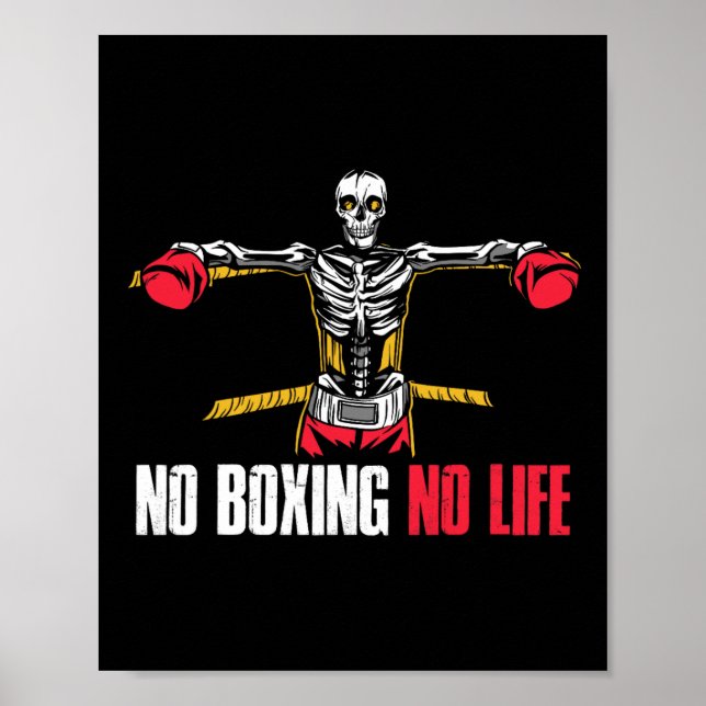Póster Sin boxeo sin vida (Frente)