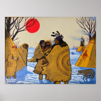 Póster "Sin búfalo"