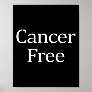 Póster Sin cáncer -