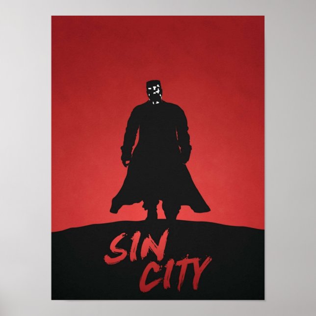 Póster Sin ciudad (Frente)