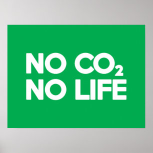PÓSTER SIN CO2 SIN VIDA