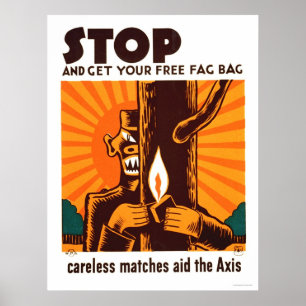 Póster Sin coincidencias sin cuidado 1942 WPA