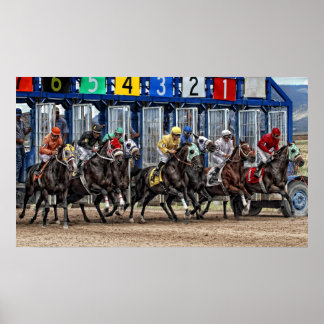 Póster sin conexión y en funcionamiento