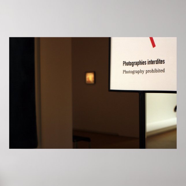 Póster Sin fotos (Frente)