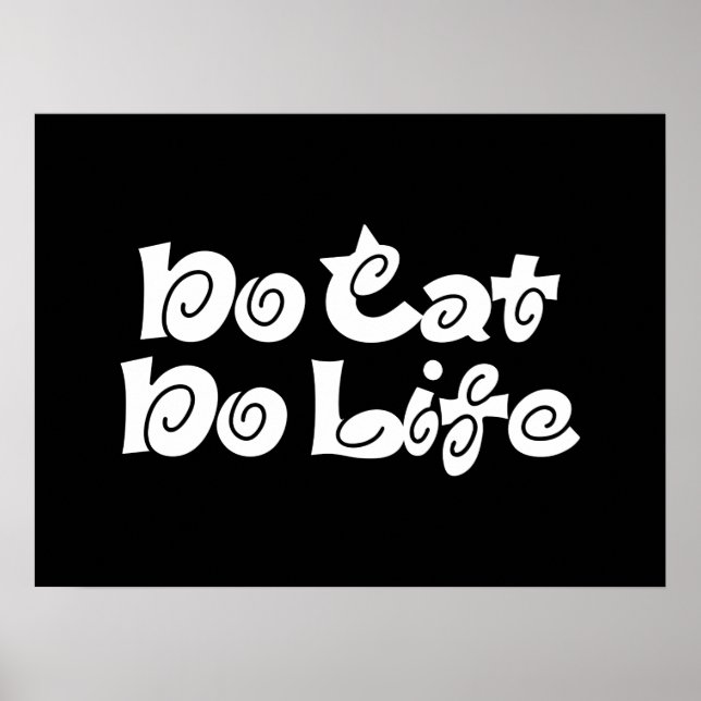 Póster Sin gato sin Poster de vida (Frente)