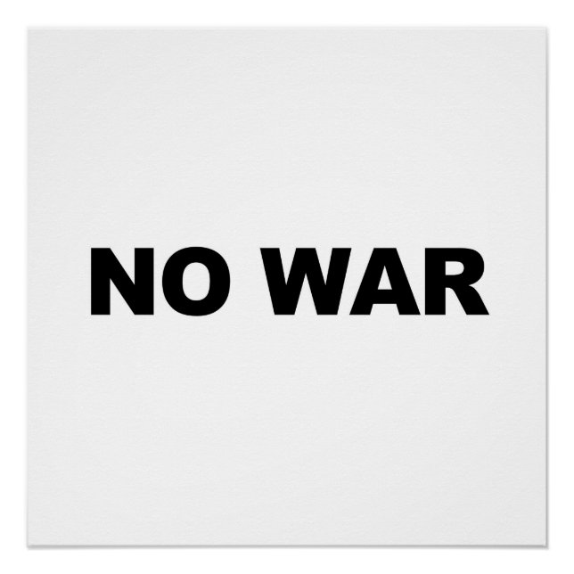 Póster Sin guerra (Anverso)