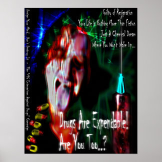 Póster Sin medicamentos (diseño 2)