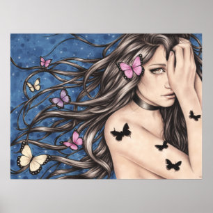 Póster Sin mi Chica de sueños con Poster mariposas