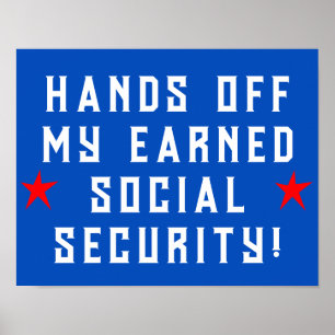 Póster Sin mi seguridad social