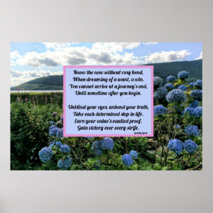 Póster Sin plegado rosado