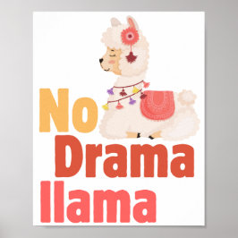 Póster sin poster de llama de drama