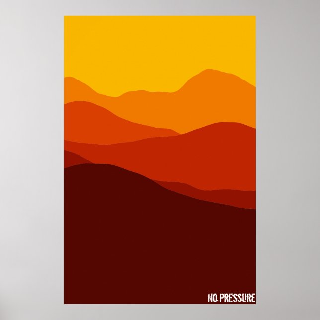 Póster Sin Poster de presión (Frente)