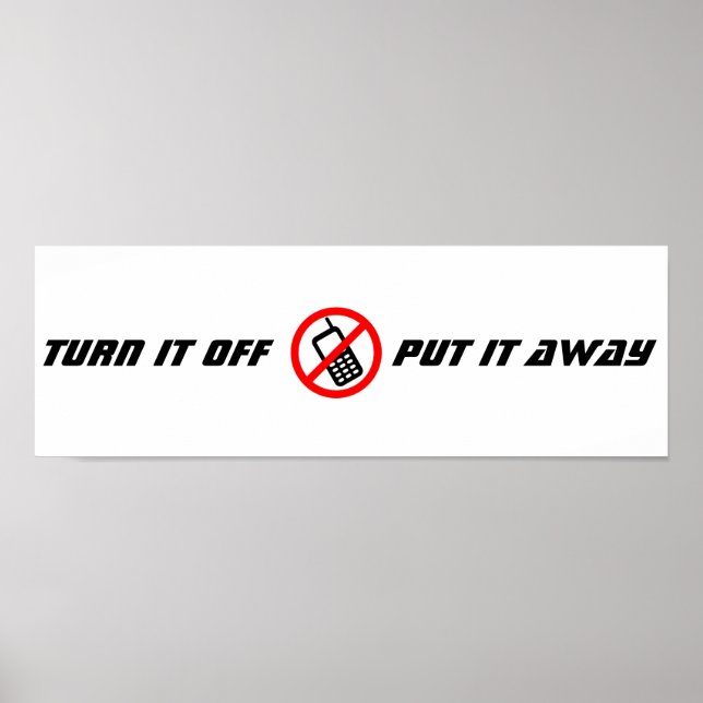 Póster Sin poster de teléfono móvil (Frente)