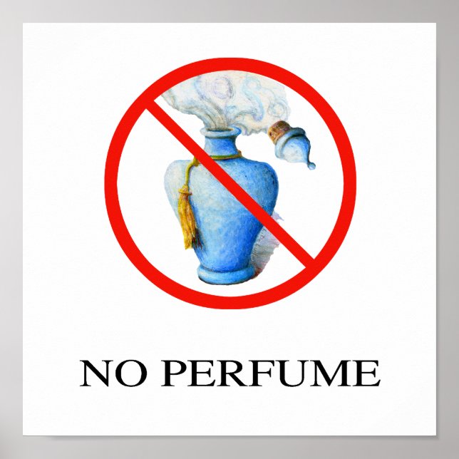 Póster Sin Rótulo perfume, mano desatada (Frente)