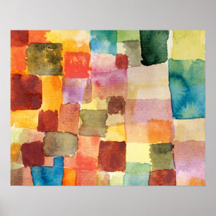 Póster Sin título (1914) de Paul Klee