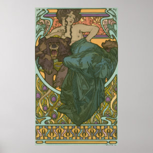 Póster Sin título de Alphonse Mucha (1902)