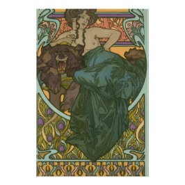 Póster Sin título de Alphonse Mucha (1902)