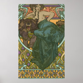 Póster Sin título de Alphonse Mucha (1902)