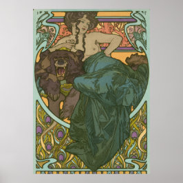 Póster Sin título de Alphonse Mucha (1902)