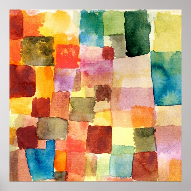Póster Sin título de Paul Klee (Frente)