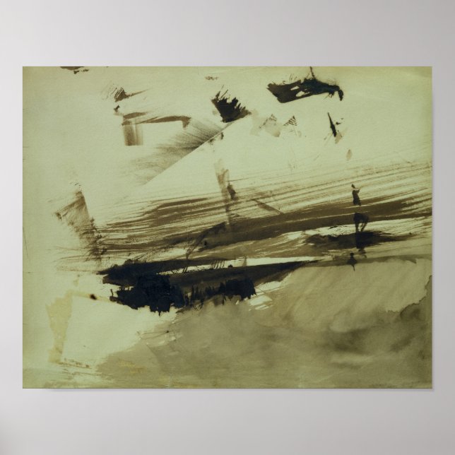 Póster Sin título, o: Evocación de una isla, 1870 (Frente)