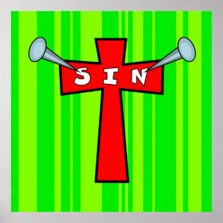 Póster Sin y cruz